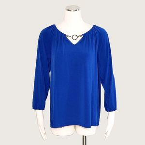 Dana Buchman Chain Link Top NWOT